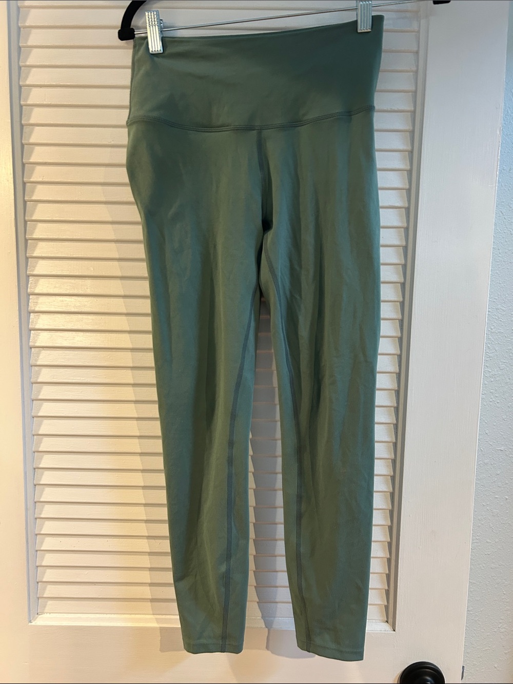 Varley High-Waist Sage Green Leggings